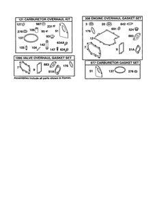 Crankcase Diagram and Parts List for 28B700-28B799 0001-0008-0009 Briggs and Stratton Engine